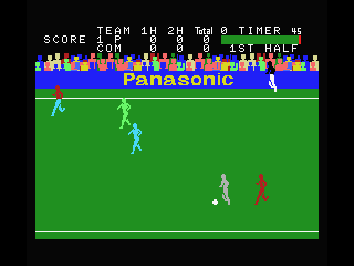 Super Soccer screenshot 6 for MSX